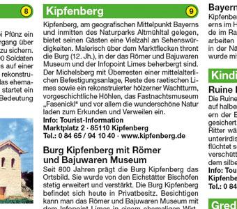Beispielinhalt (Bild) Wanderkarte Altmühltal-Panoramaweg, Gunzenhausen - Kelheim 1 : 50 000