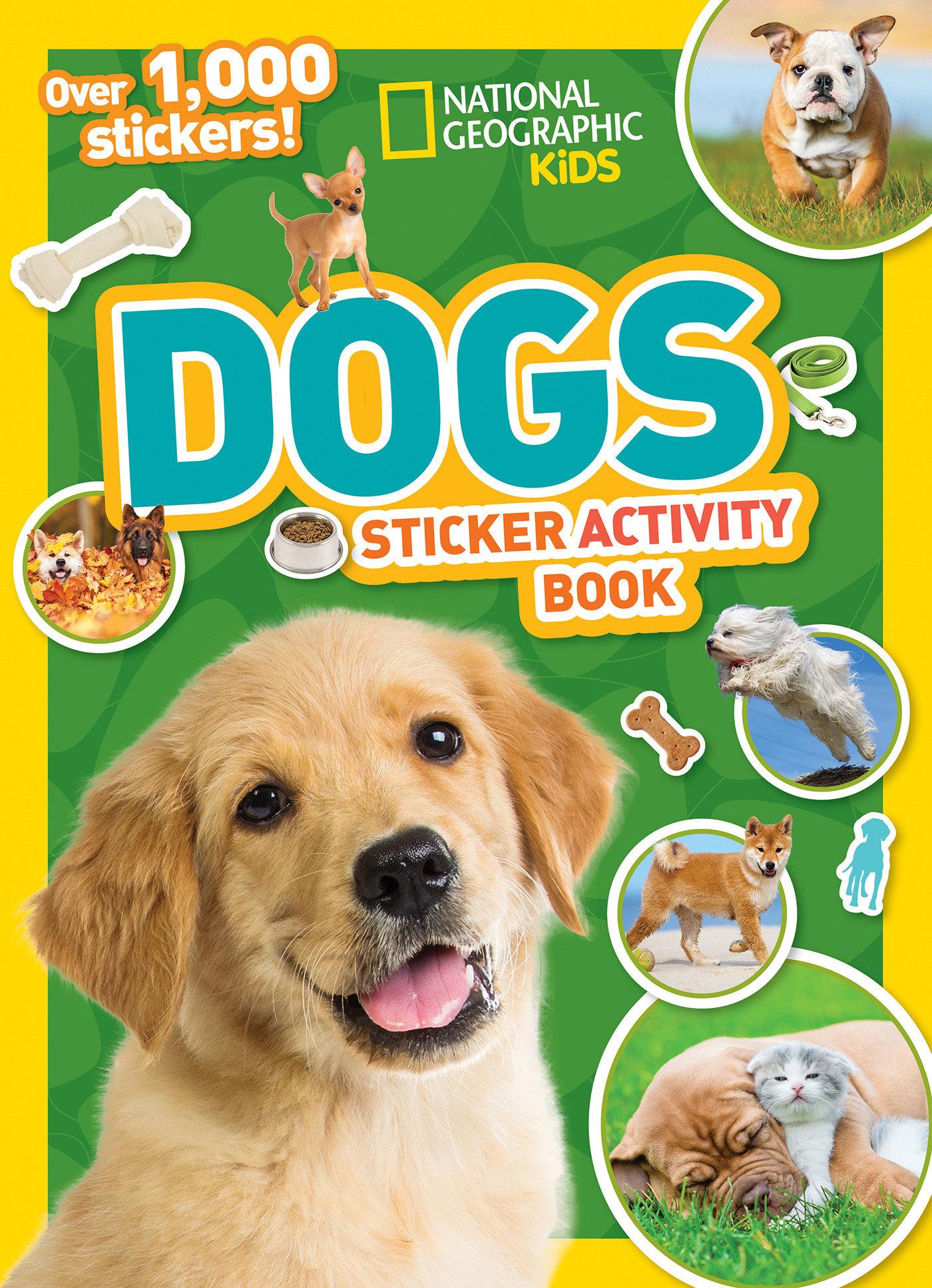 Vorderes Coverbild National Geographic Kids Dogs Sticker Activity Book