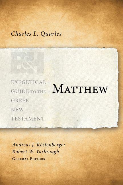 Vorderes Coverbild Matthew