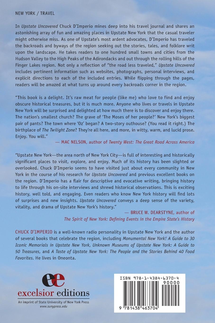 Rückseitencover Upstate Uncovered