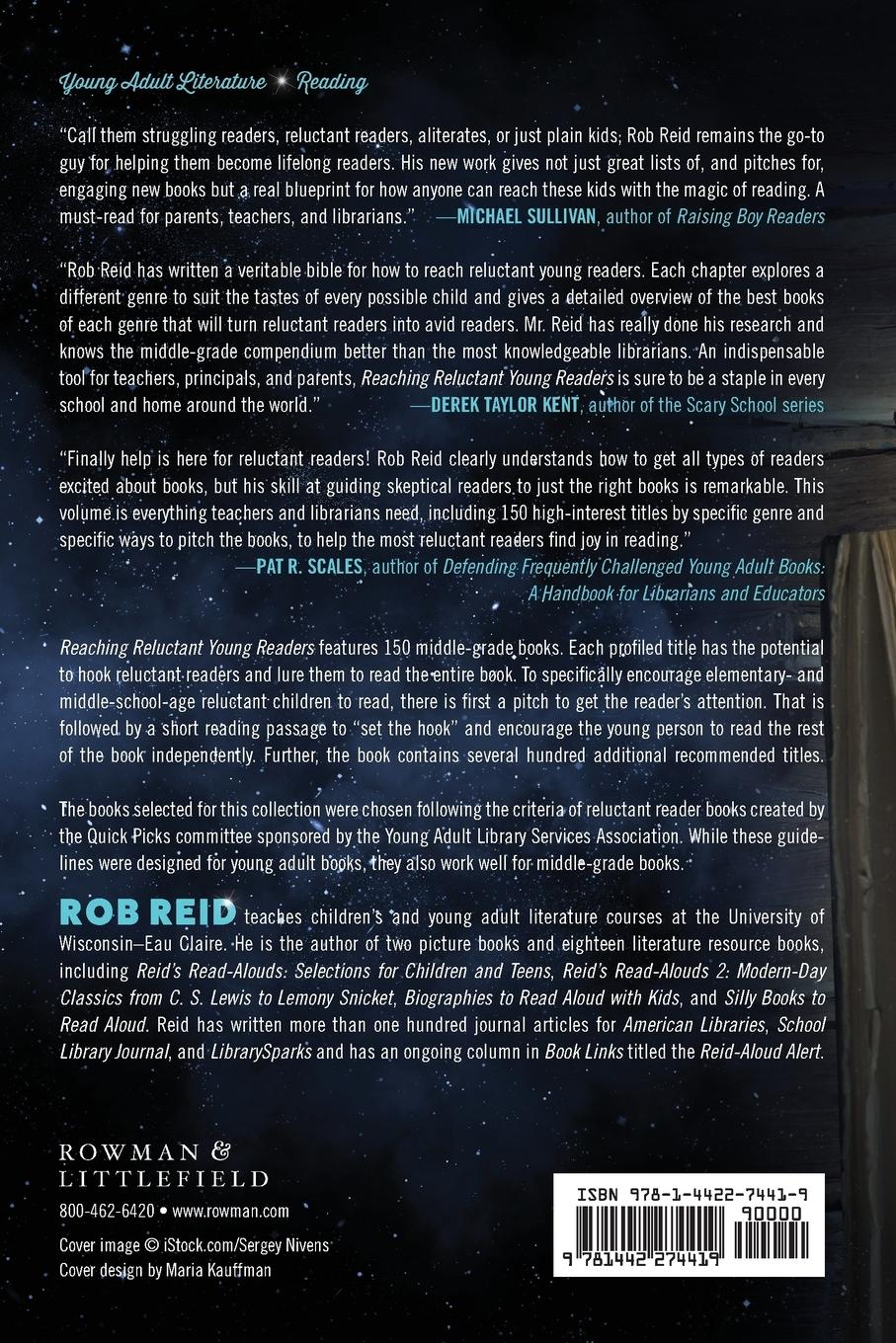 Rückseitencover Reaching Reluctant Young Readers
