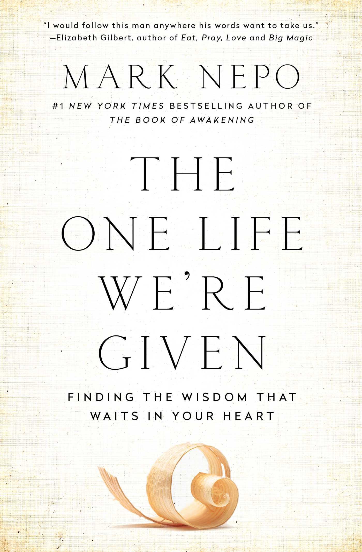 Vorderes Coverbild The One Life We're Given