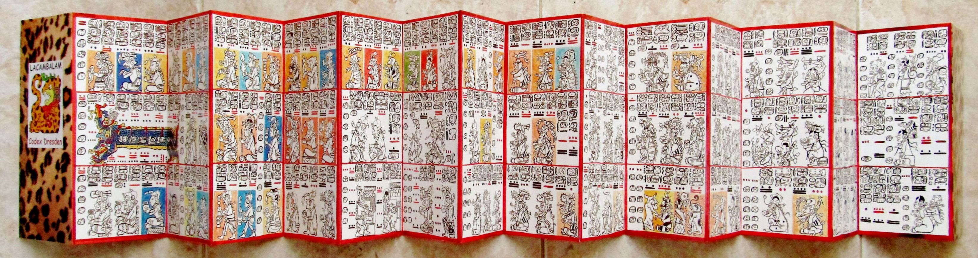 Vorderes Coverbild Dresdner Maya Codex