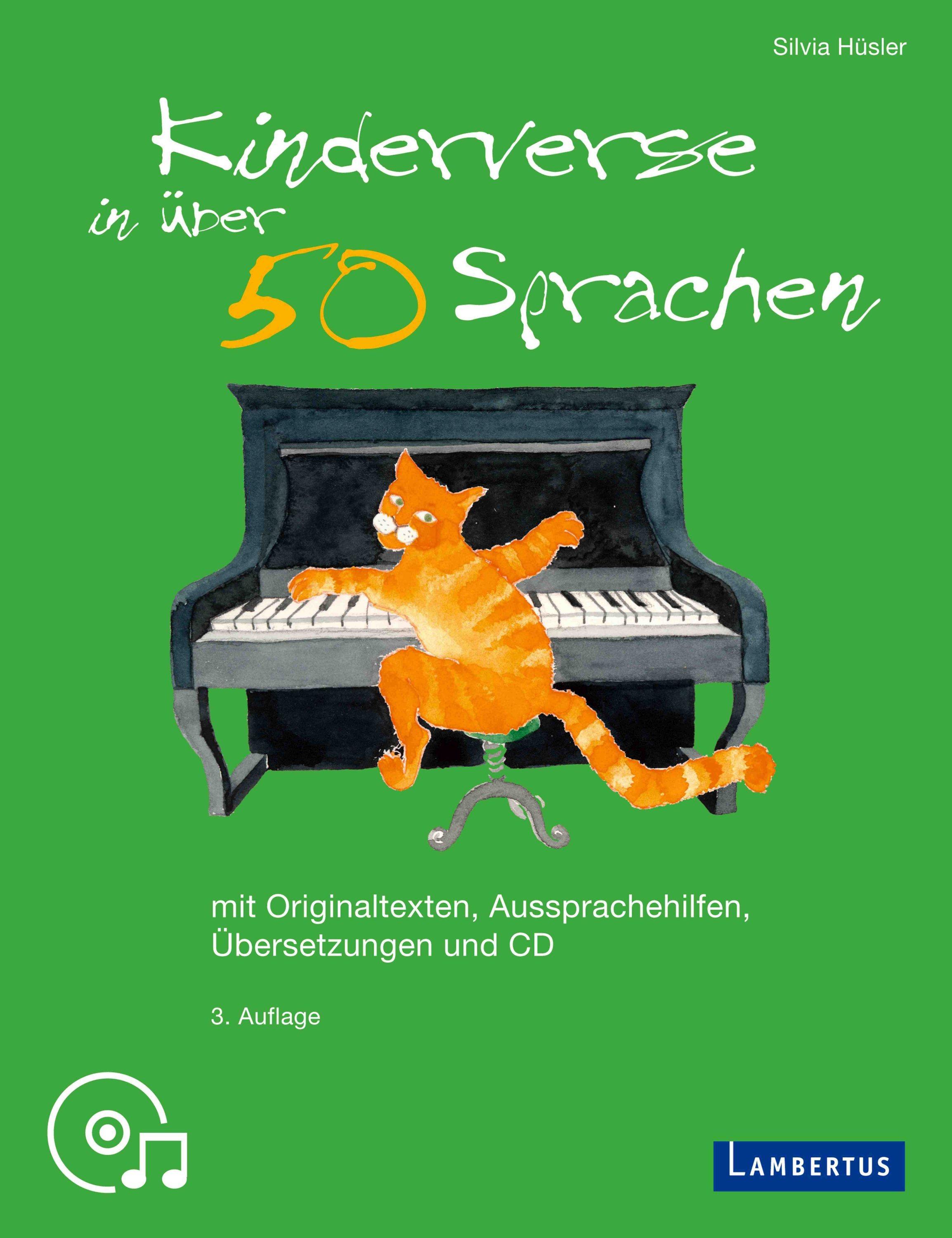 Vorderes Coverbild Kinderverse in über 50 Sprachen