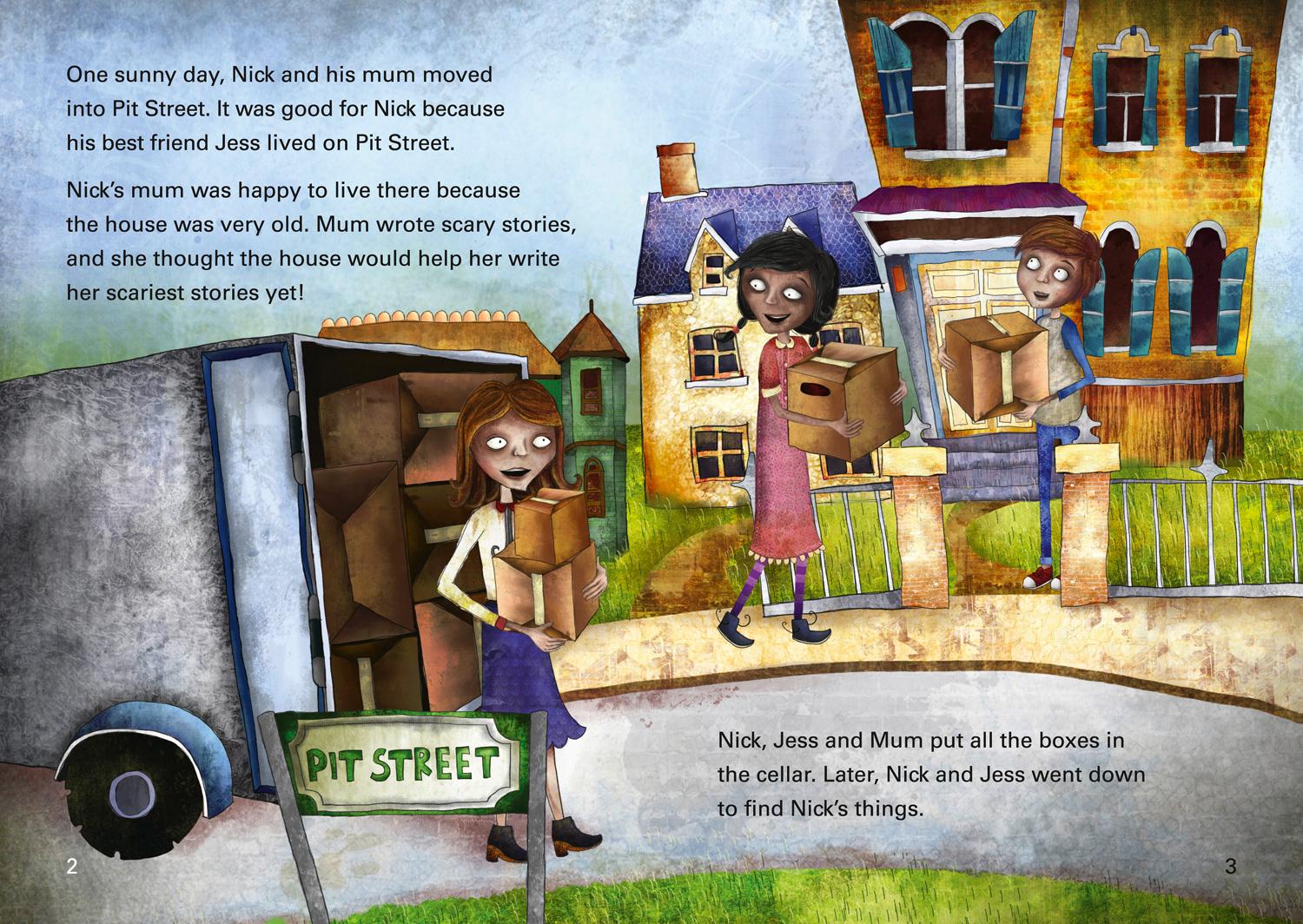 Beispielinhalt (Bild) The Monster of Pit Street