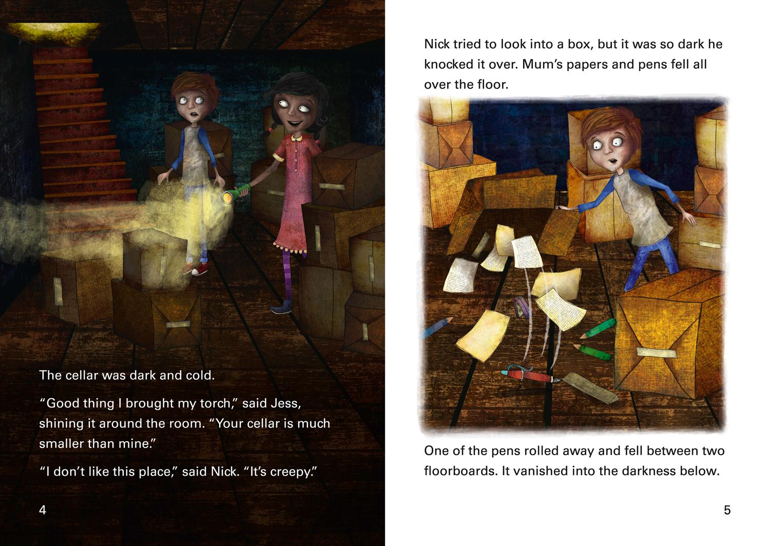 Beispielinhalt (Bild) The Monster of Pit Street