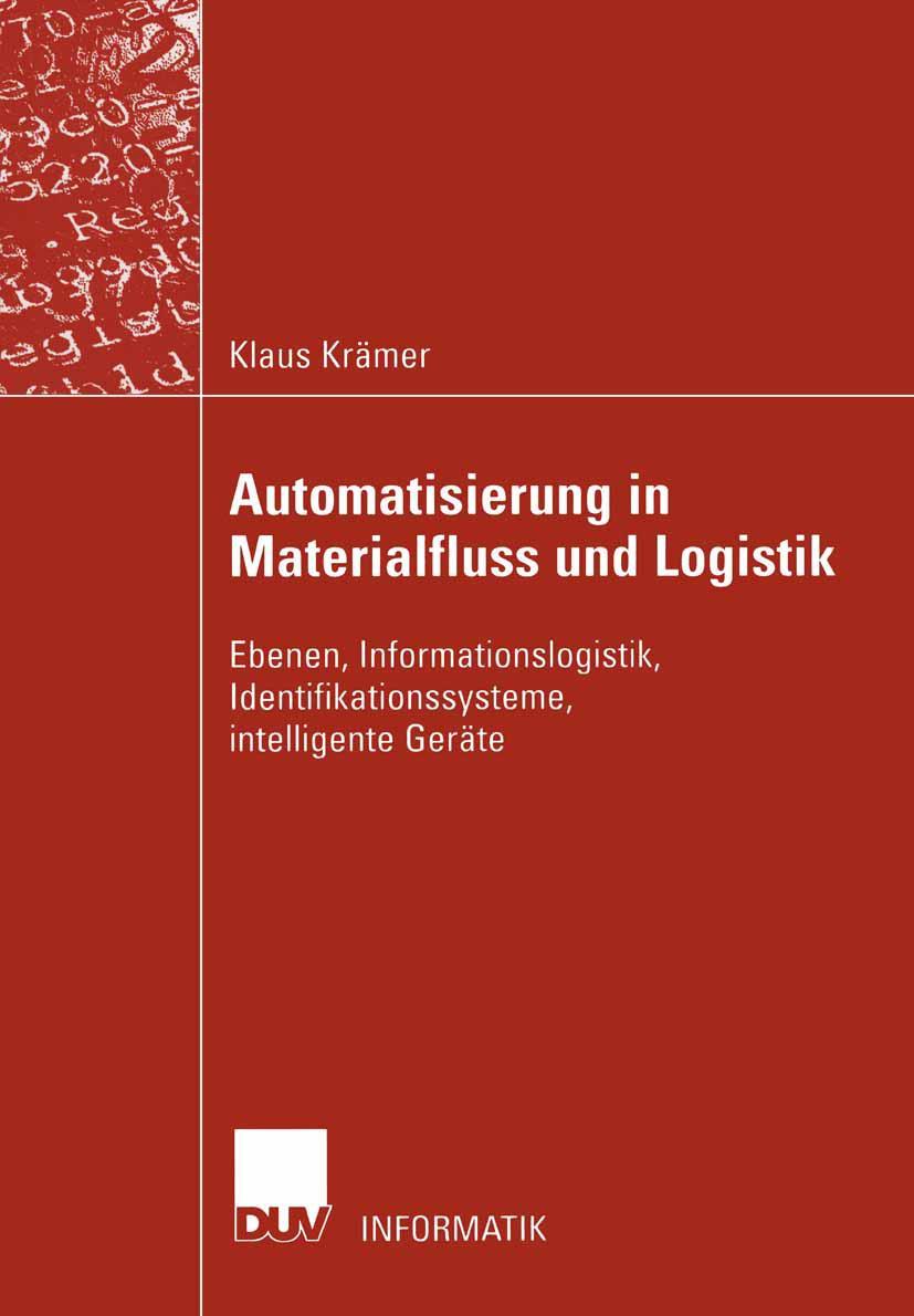 Vorderes Coverbild Automatisierung in Materialfluss und Logistik