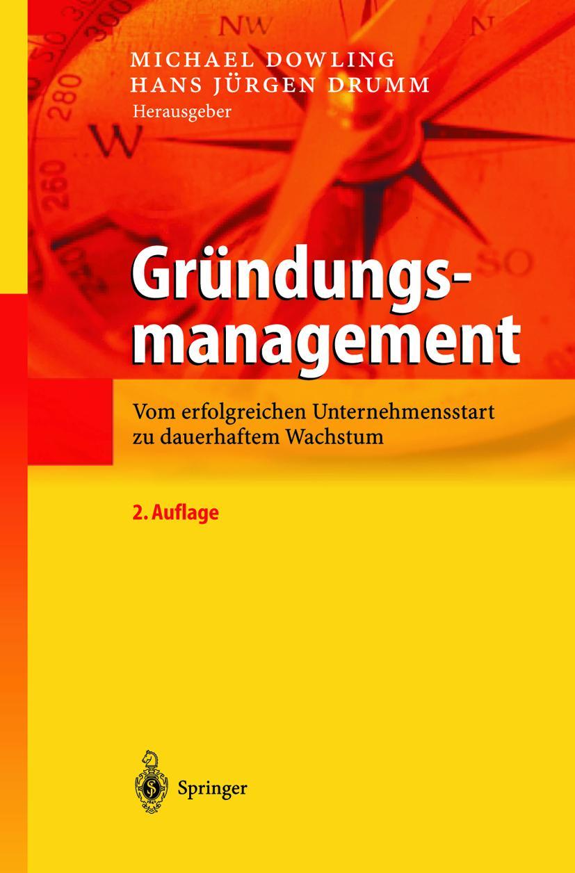 Vorderes Coverbild Gründungsmanagement