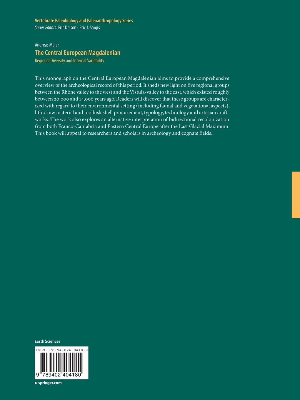 Rückseitencover The Central European Magdalenian
