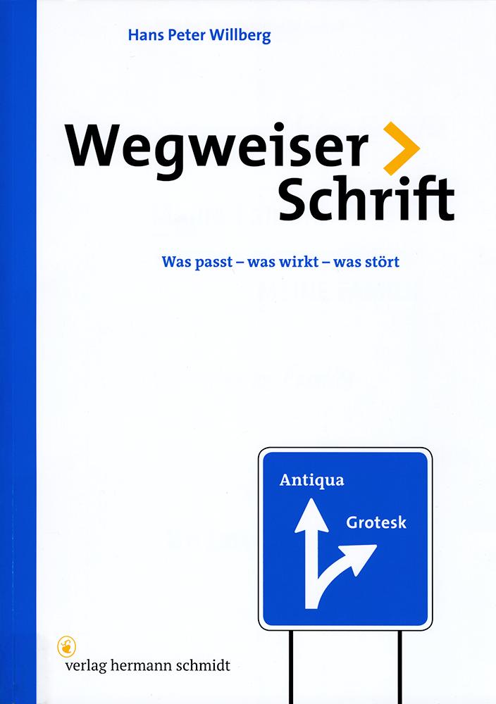 Vorderes Coverbild Wegweiser Schrift