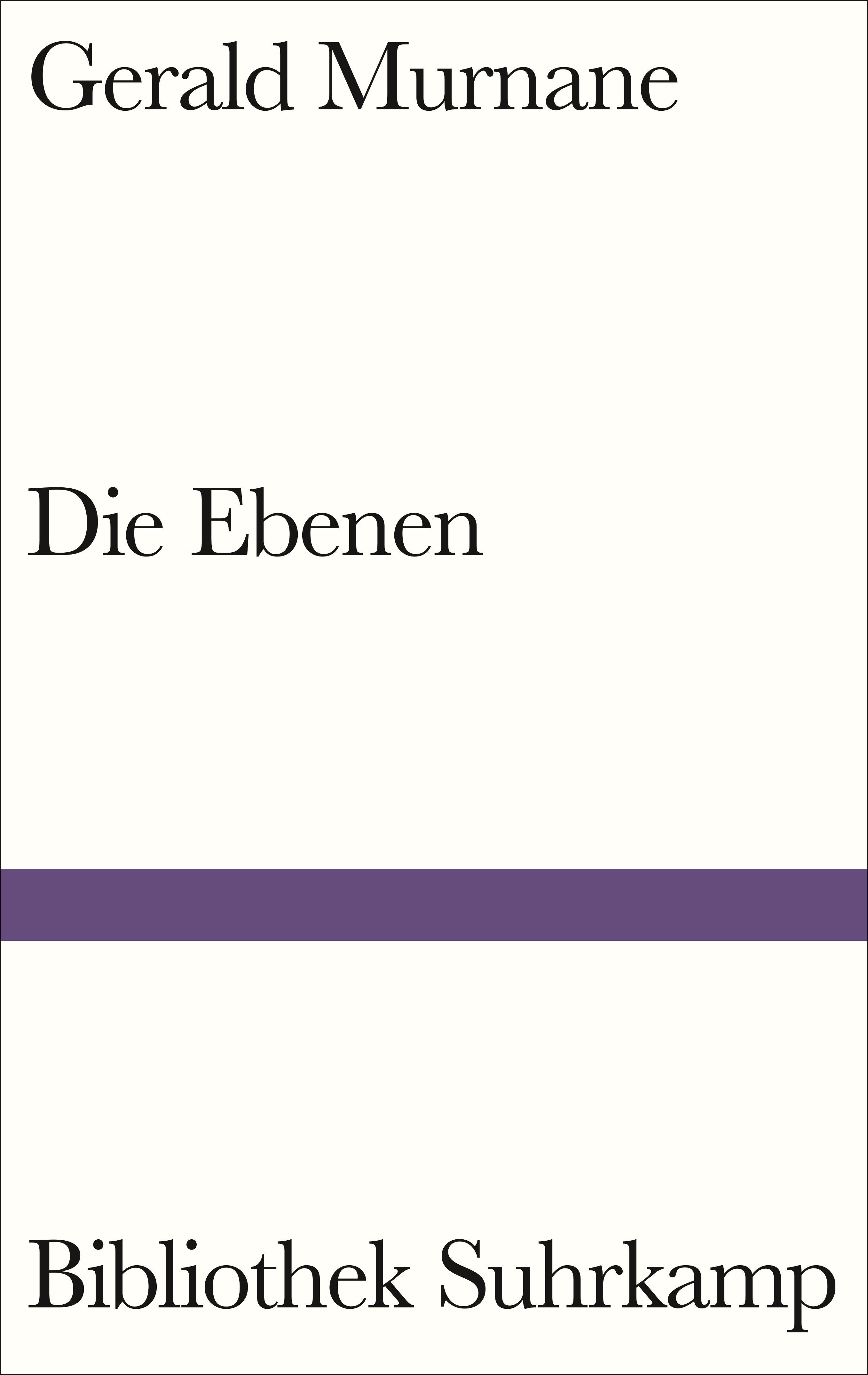 Vorderes Coverbild Die Ebenen