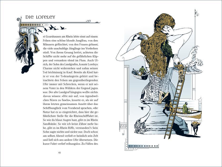 Beispielinhalt (Bild) Die schönsten deutschen Volkssagen