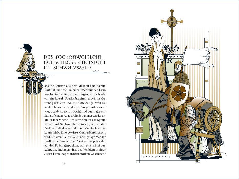 Beispielinhalt (Bild) Die schönsten deutschen Volkssagen