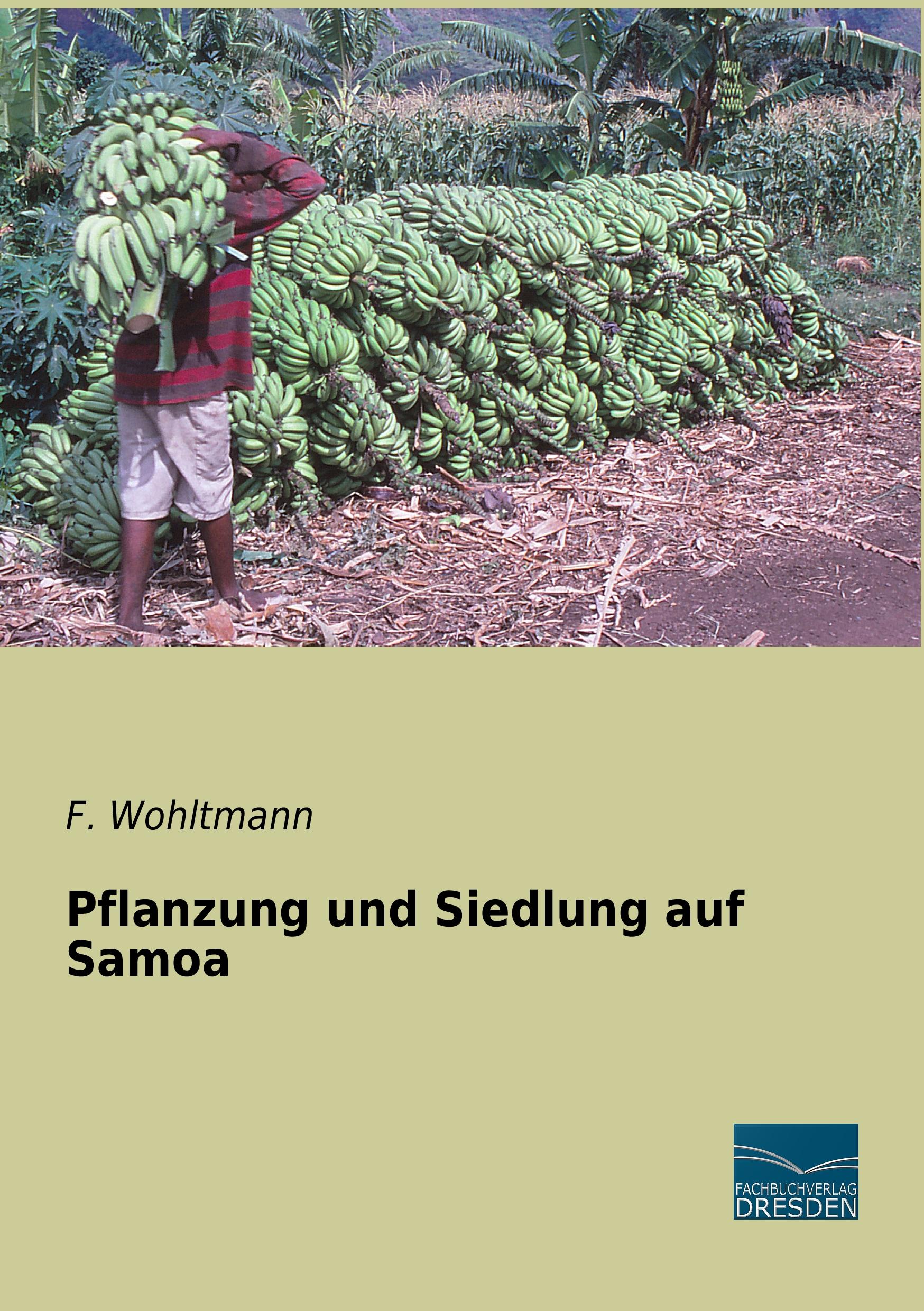 Vorderes Coverbild Pflanzung und Siedlung auf Samoa