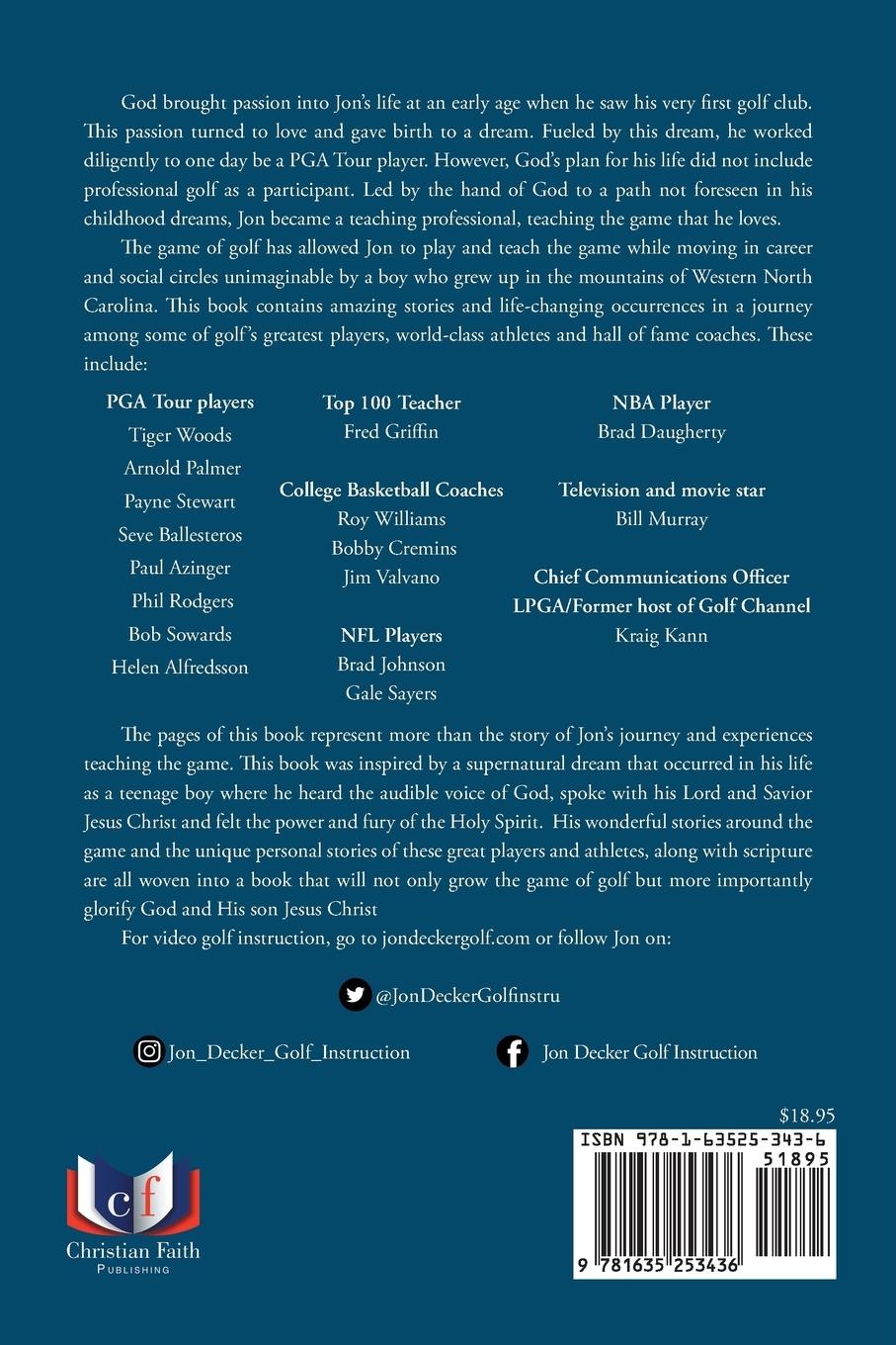 Rückseitencover Golf Is My Life