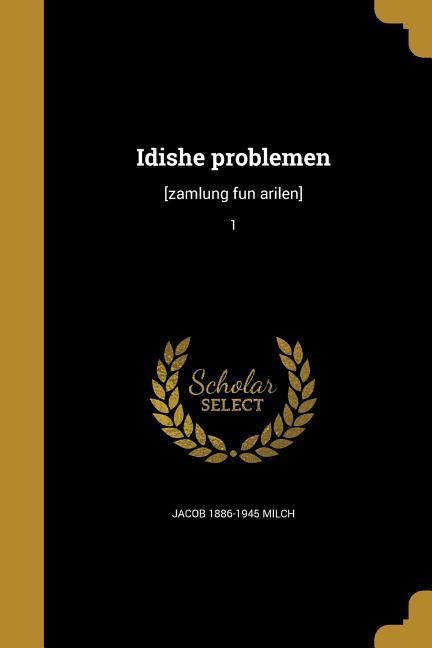Vorderes Coverbild Idishe problemen