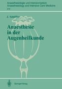 Vorderes Coverbild Anaesthesie in der Augenheilkunde