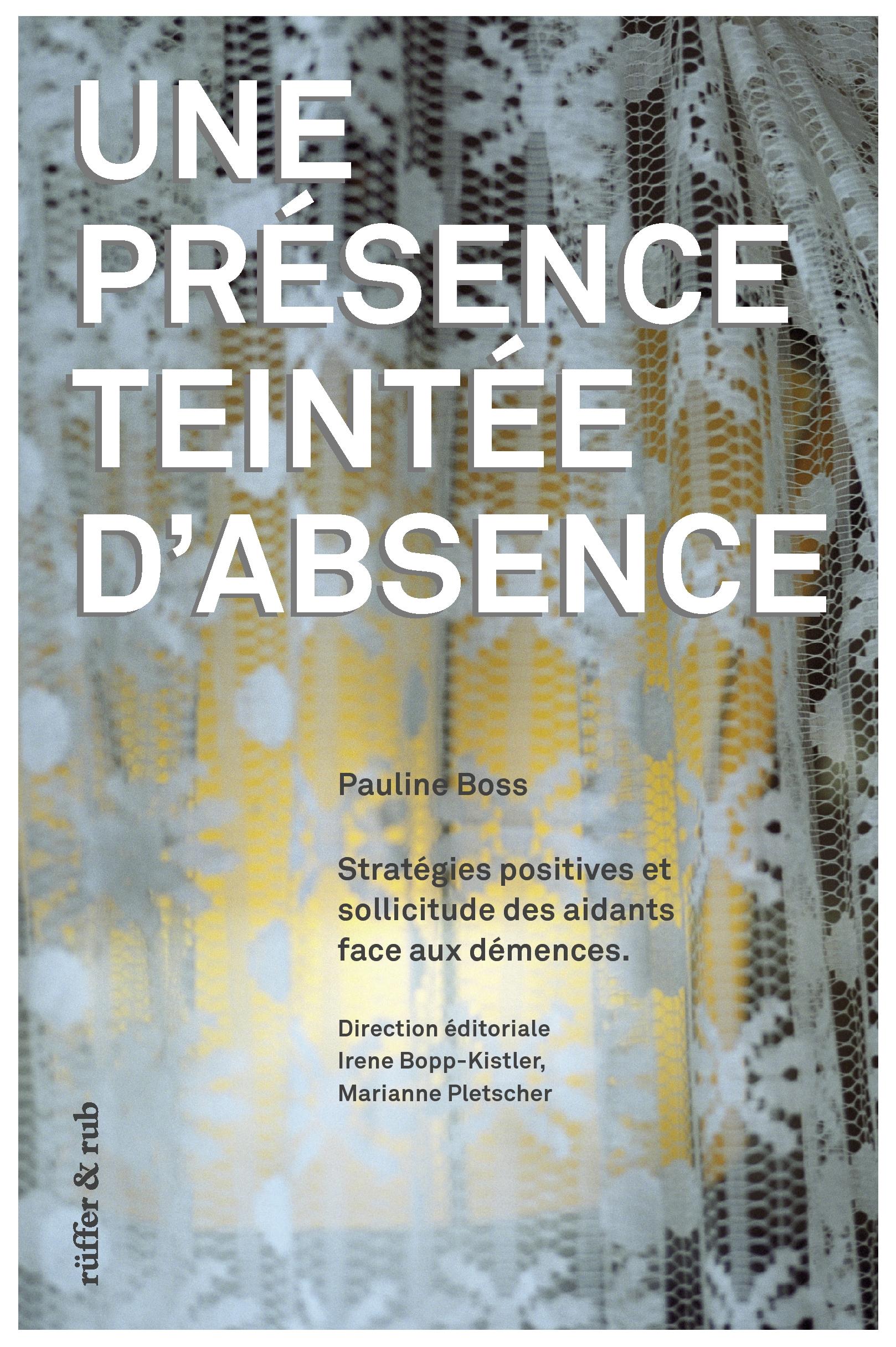 Vorderes Coverbild Une présence teintée d'absence