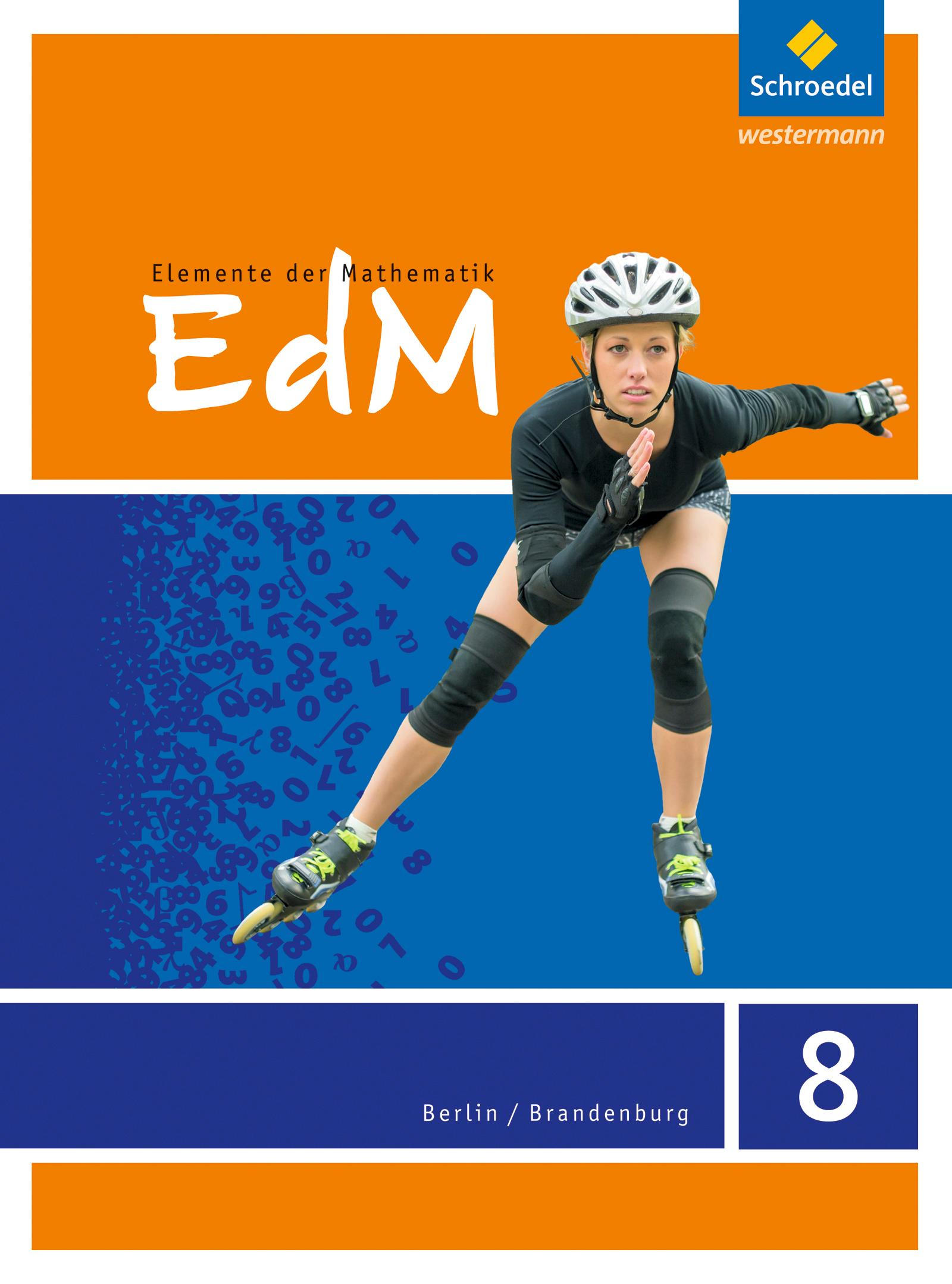 Vorderes Coverbild Elemente der Mathematik 8. Schulbuch. Sekundarstufe 1. Berlin / Brandenburg