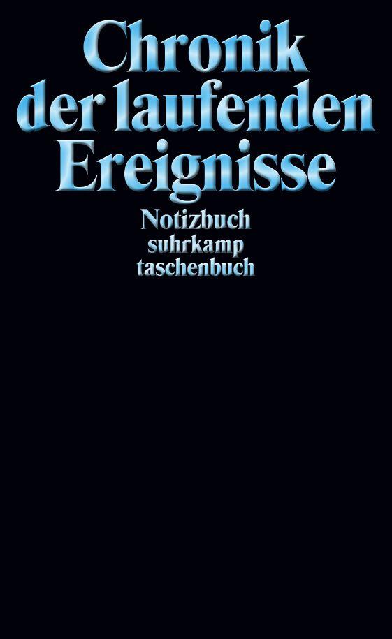 Vorderes Coverbild Notizbuch suhrkamp taschenbuch
