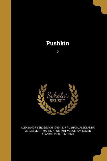 Vorderes Coverbild Pushkin; 2