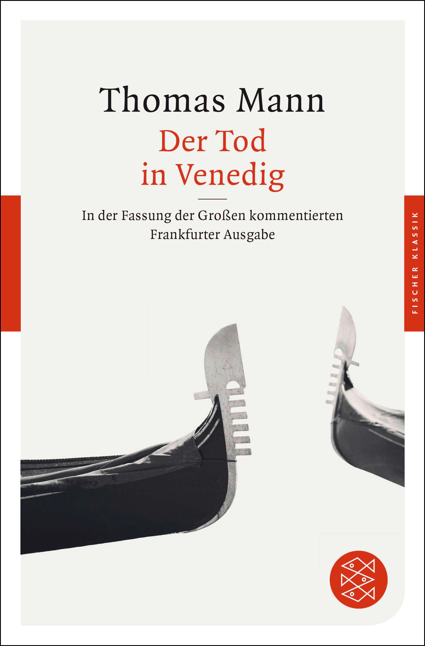 Vorderes Coverbild Der Tod in Venedig