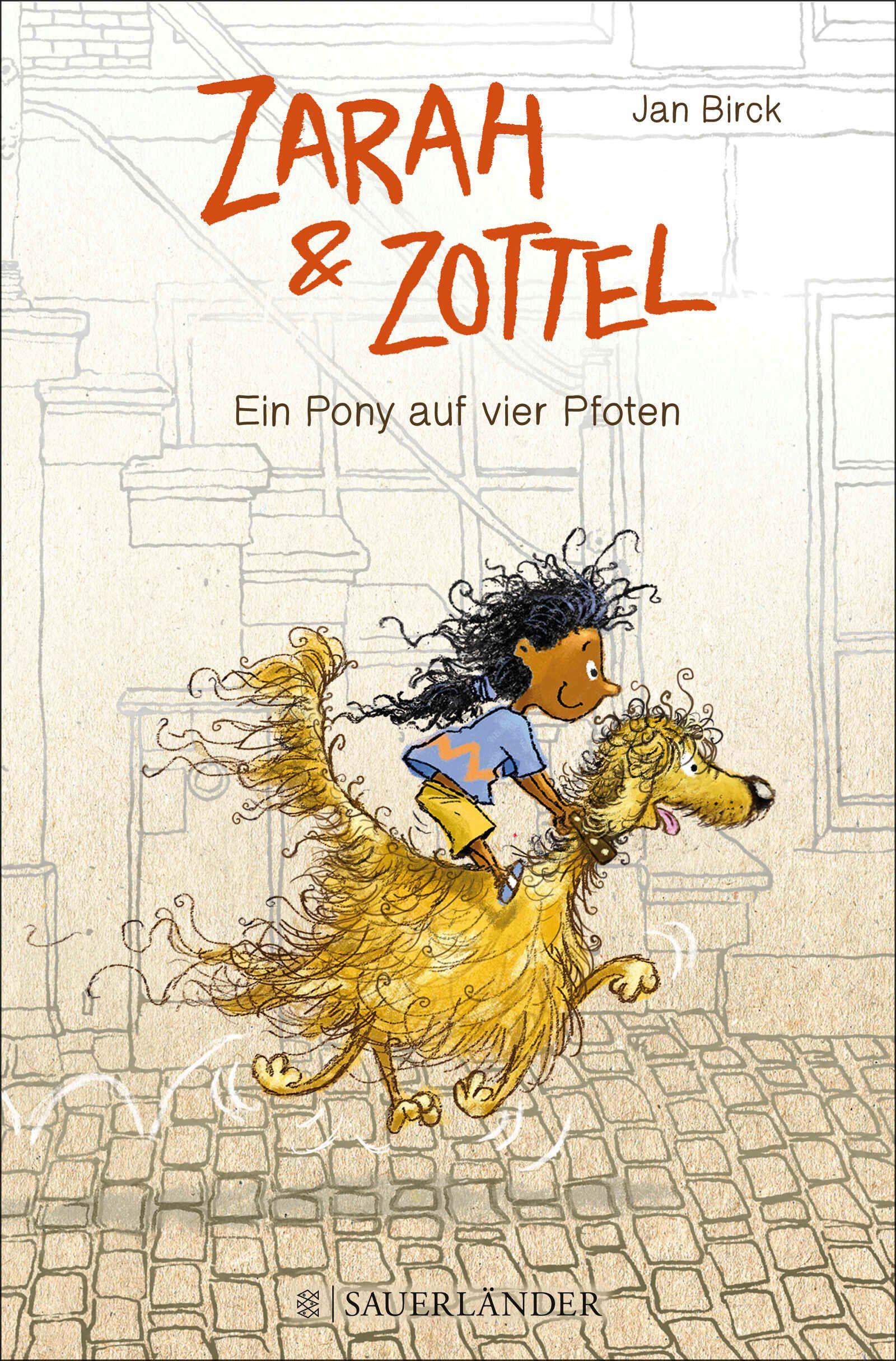 Vorderes Coverbild Zarah und Zottel 01 - Ein Pony auf vier Pfoten