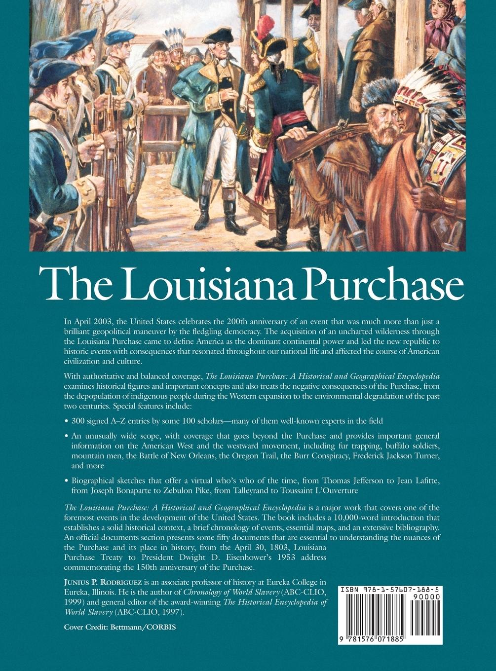 Rückseitencover The Louisiana Purchase