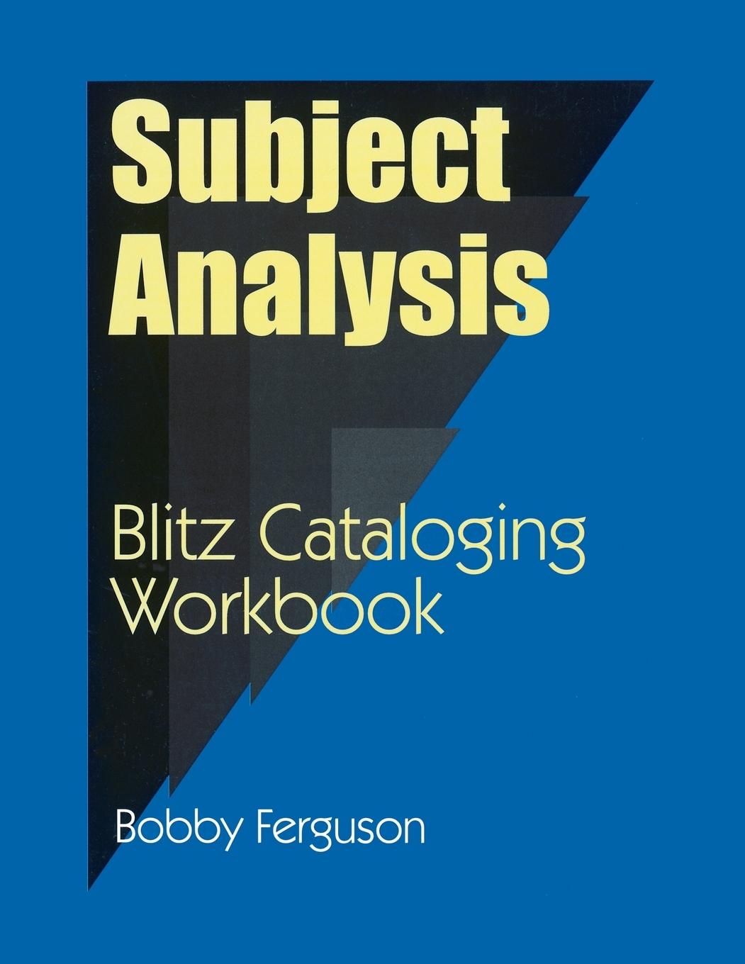 Vorderes Coverbild Subject Analysis