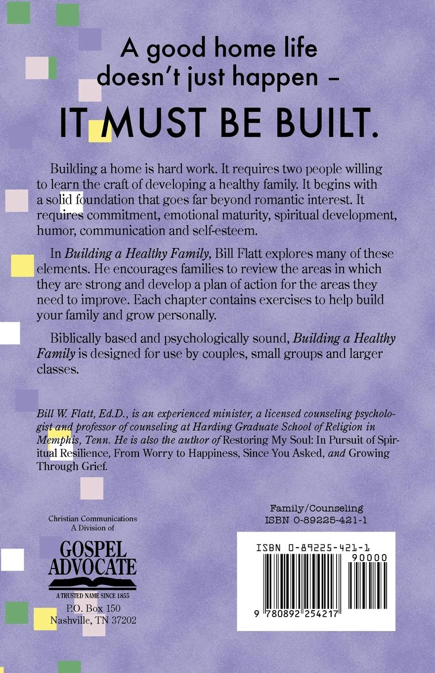 Rückseitencover Building A Healthy Family