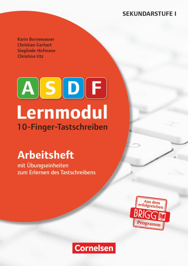 Vorderes Coverbild 10-Finger-Tastschreiben. Arbeitsheft