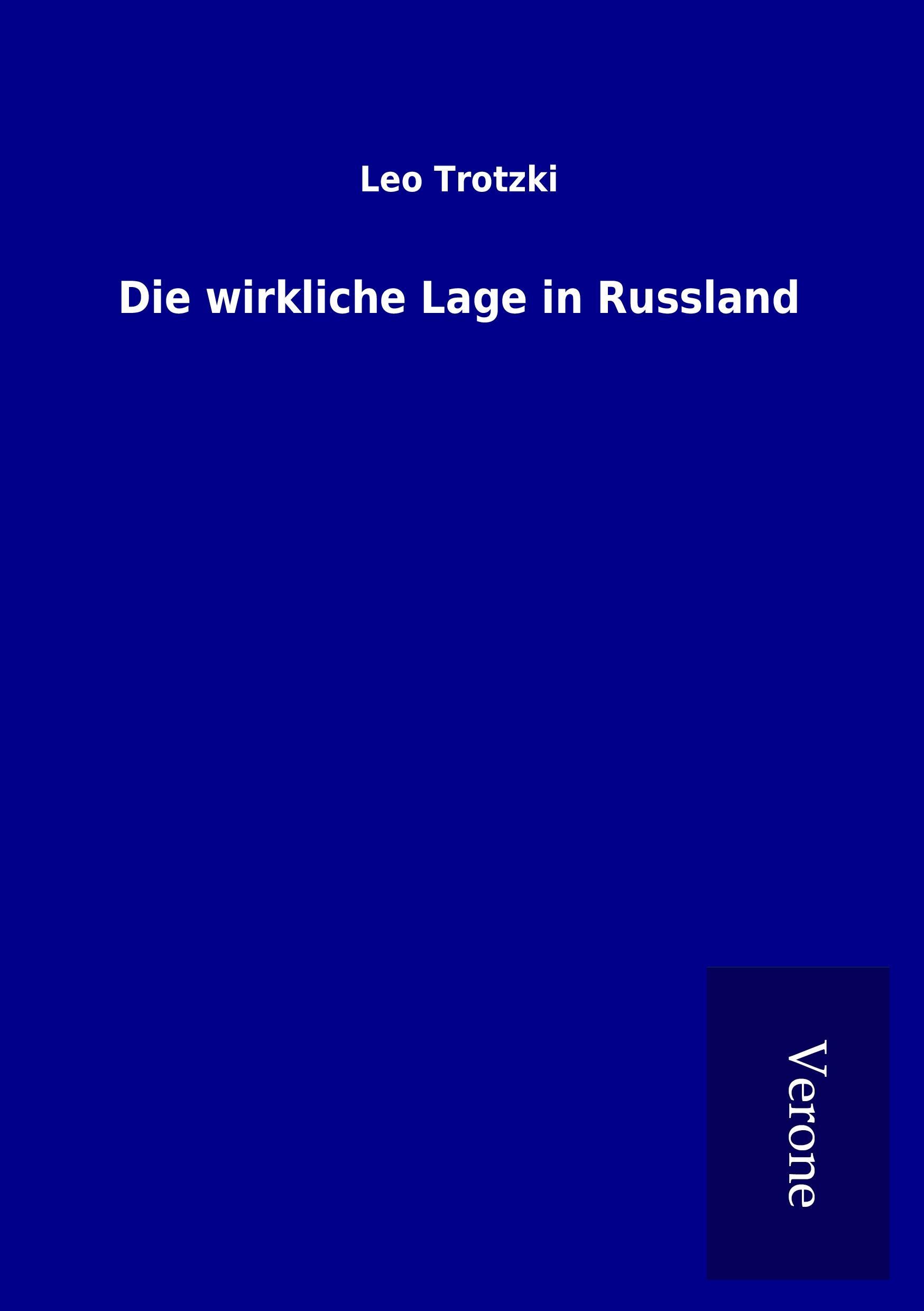 Vorderes Coverbild Die wirkliche Lage in Russland