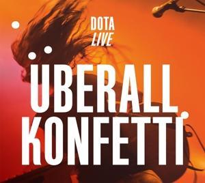 Vorderes Coverbild Uberall Konfetti (Live)