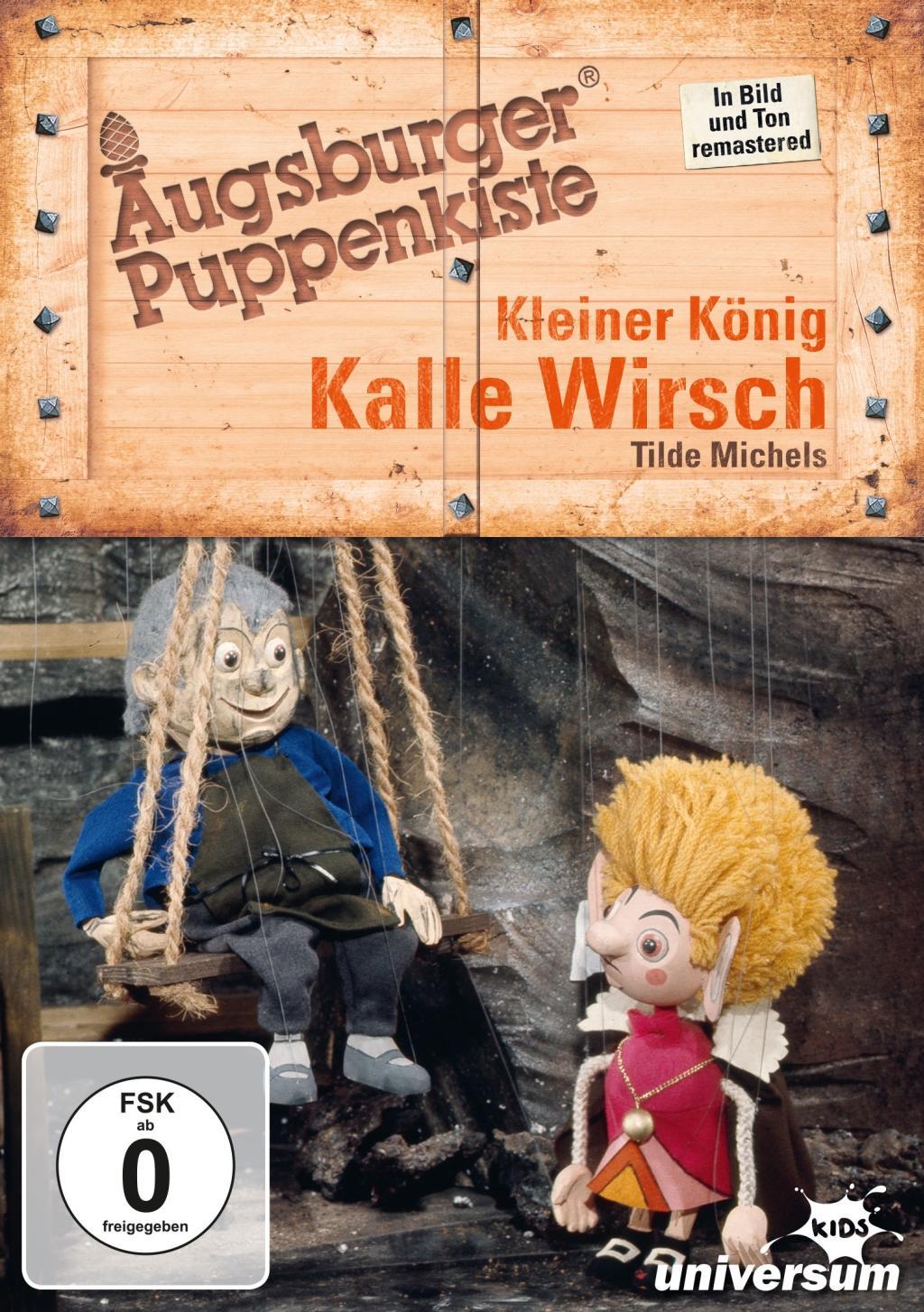 Vorderes Coverbild Augsburger Puppenkiste - Kleiner König Kalle Wirsch