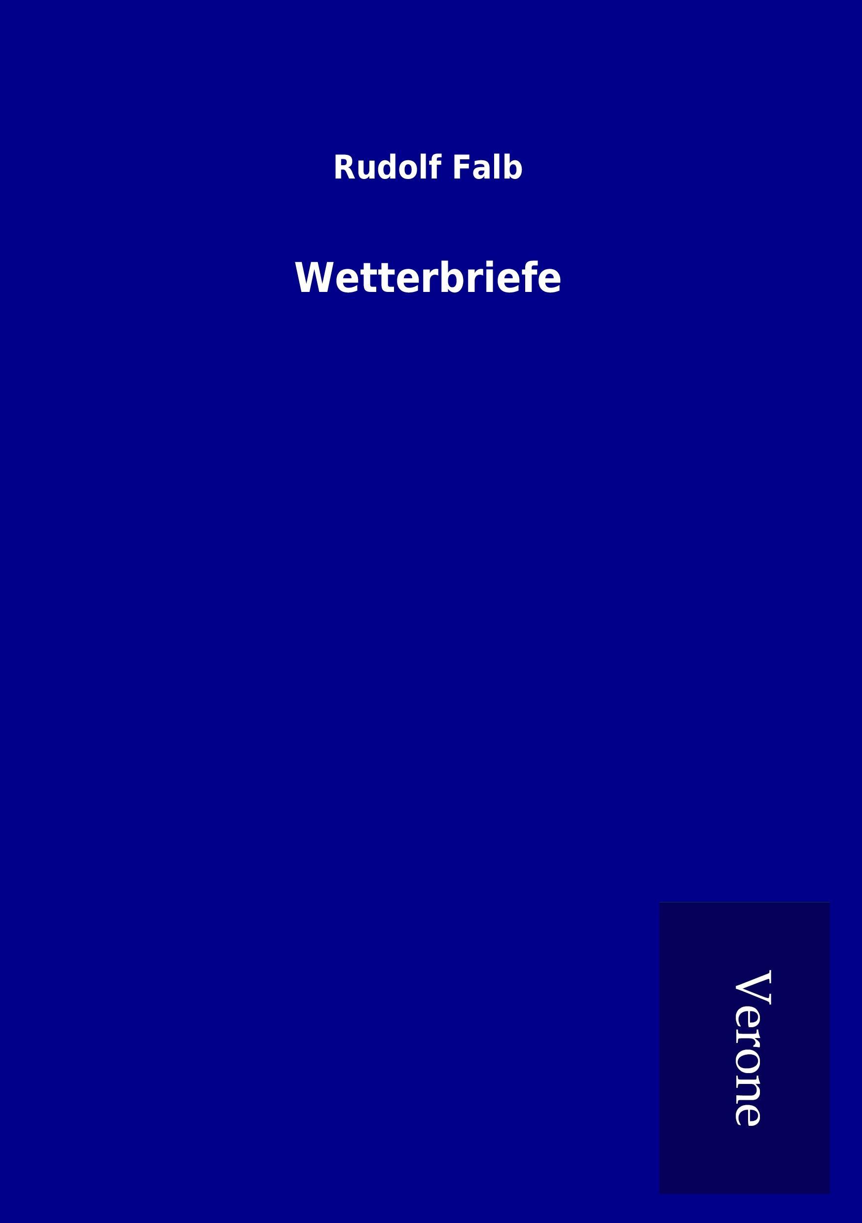Vorderes Coverbild Wetterbriefe