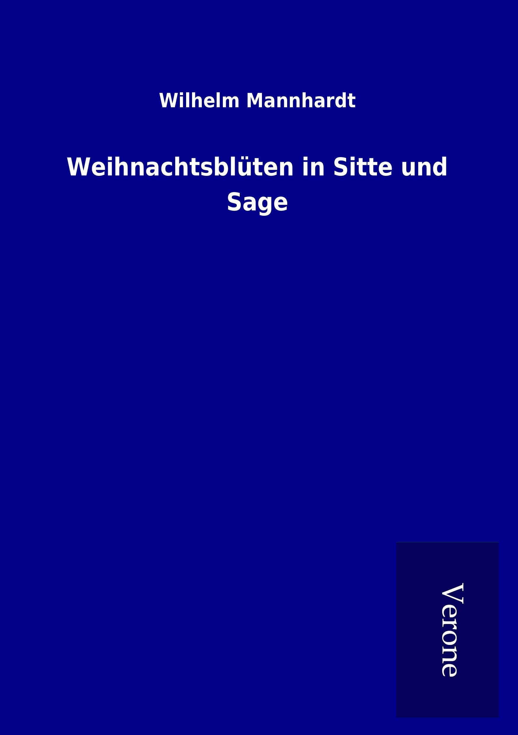 Vorderes Coverbild Weihnachtsblüten in Sitte und Sage