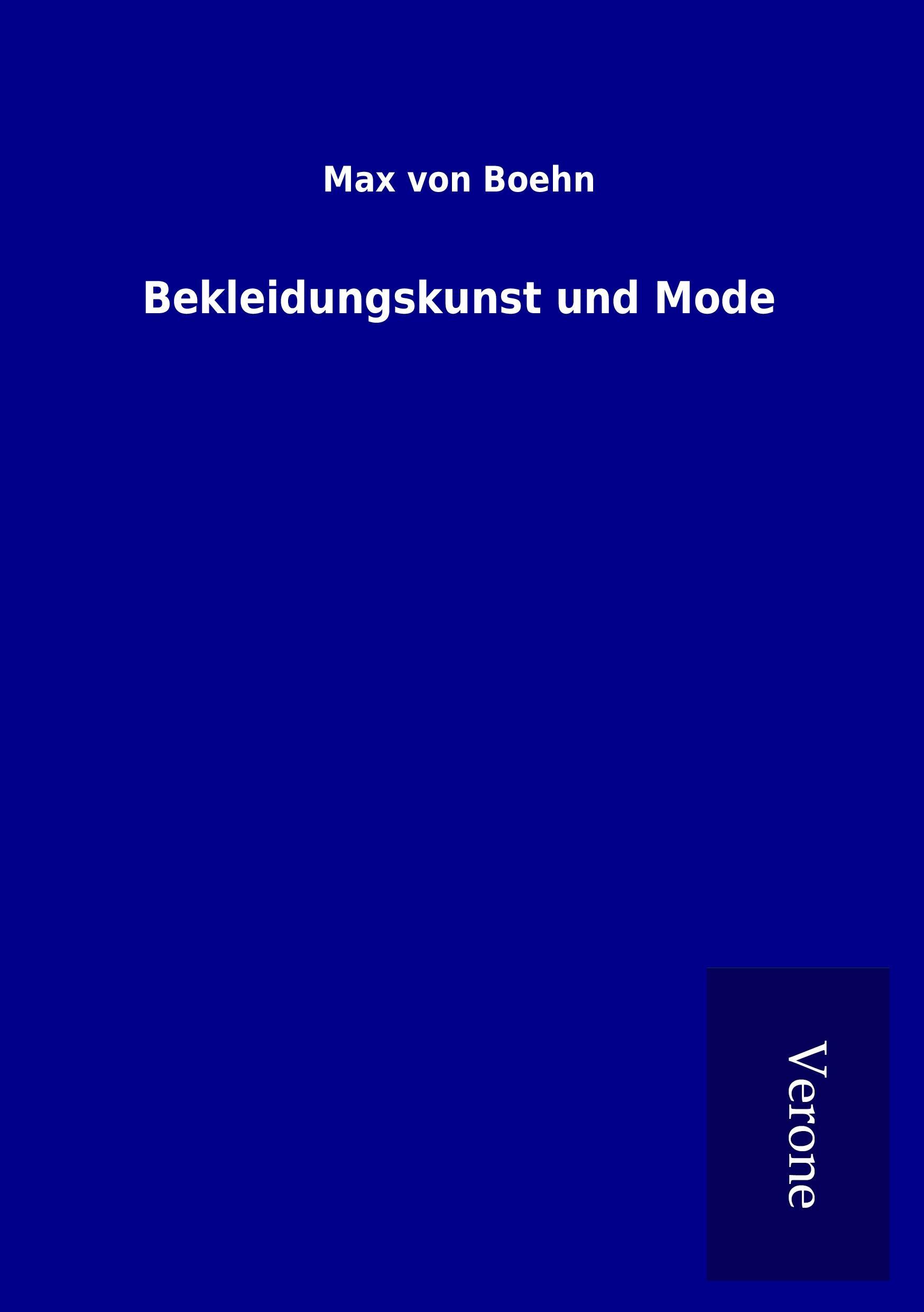 Vorderes Coverbild Bekleidungskunst und Mode