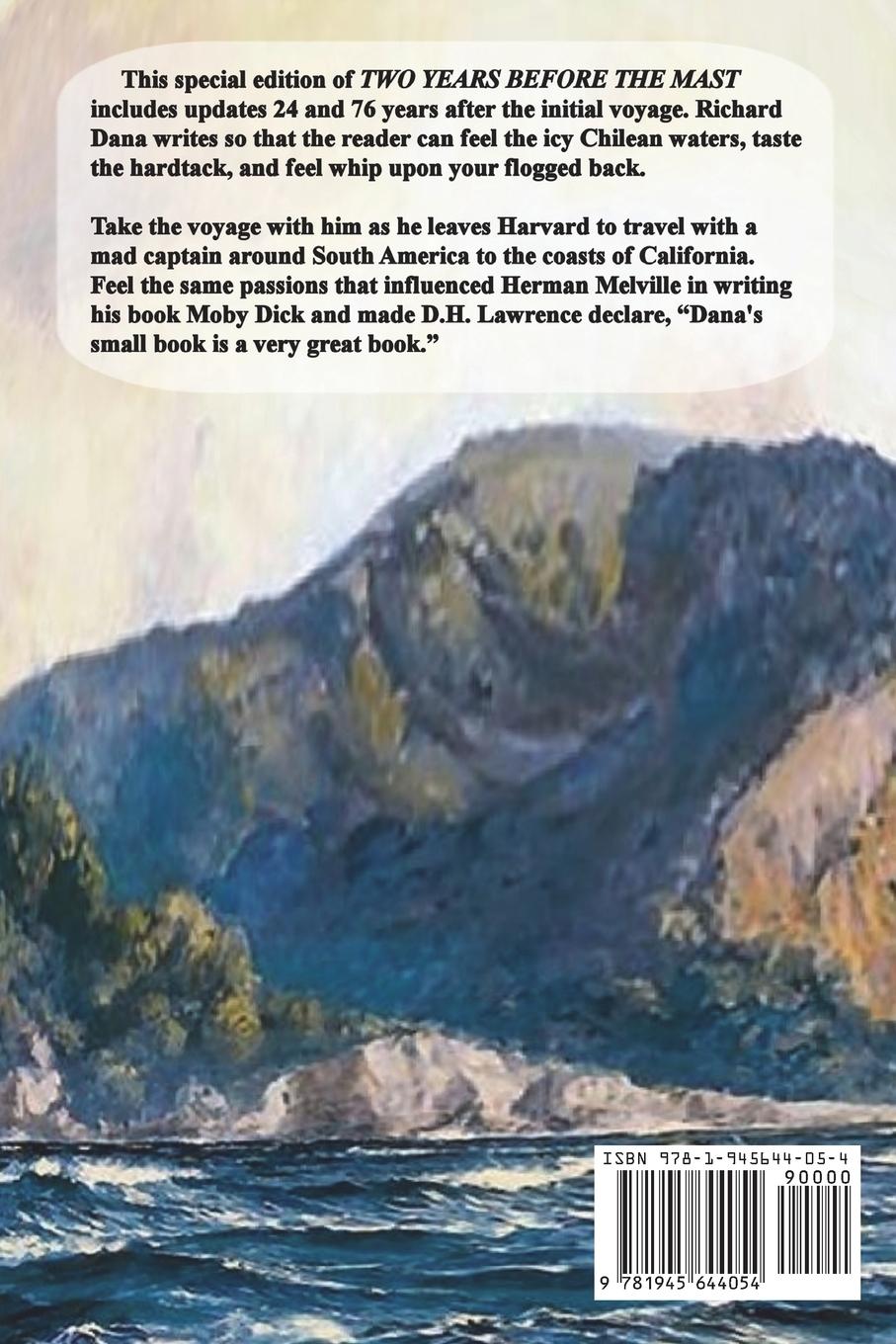 Rückseitencover Two Years Before The Mast
