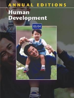 Vorderes Coverbild Annual Editions: Human Development 03/04