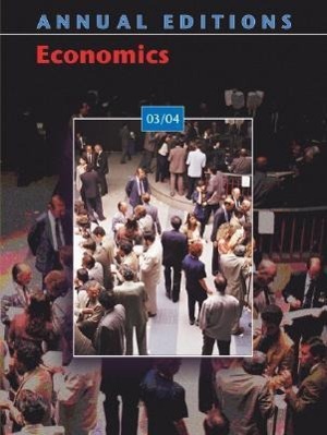 Vorderes Coverbild Annual Editions: Economics 03/04