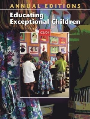Vorderes Coverbild Annual Editions: Educating Exceptional Children 03/04