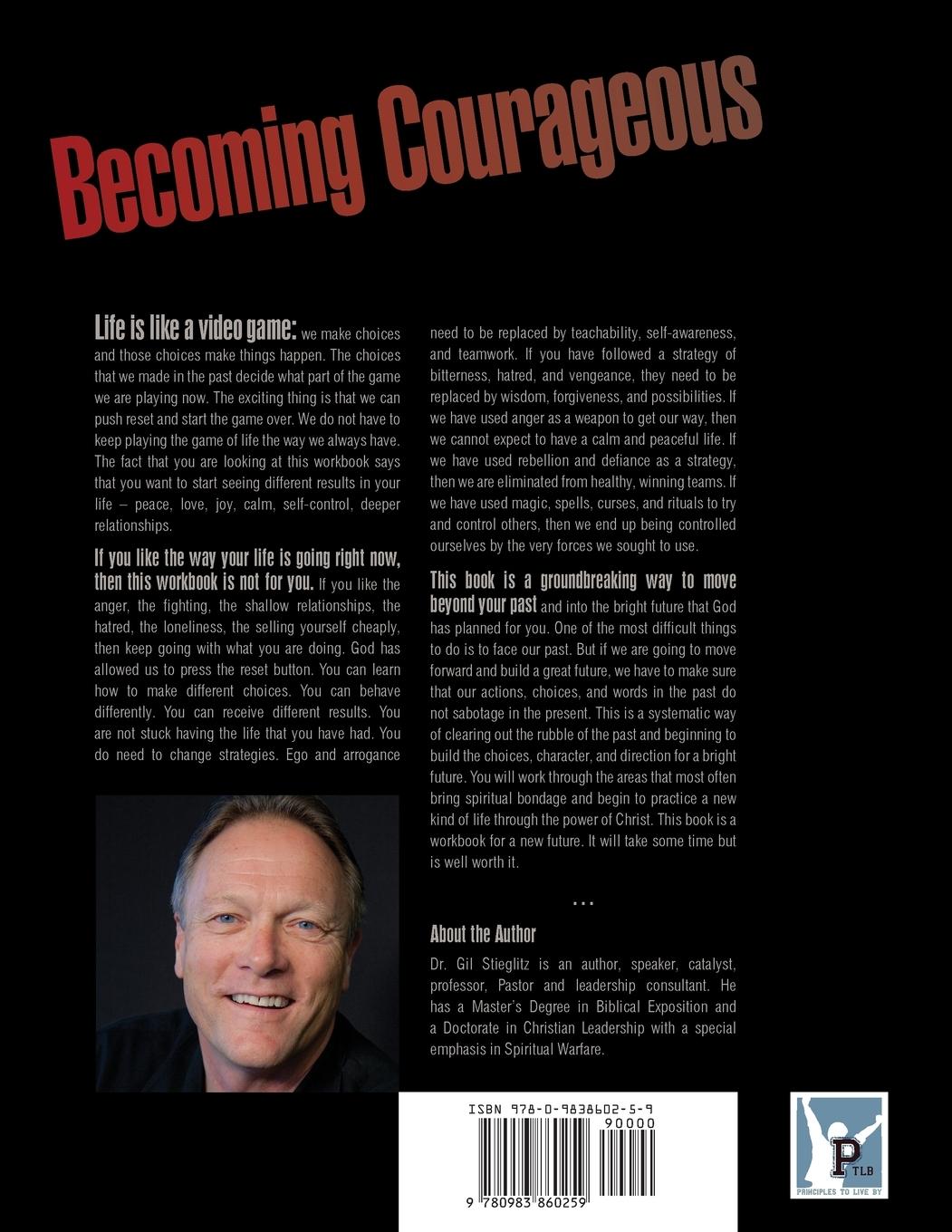 Rückseitencover Becoming Courageous