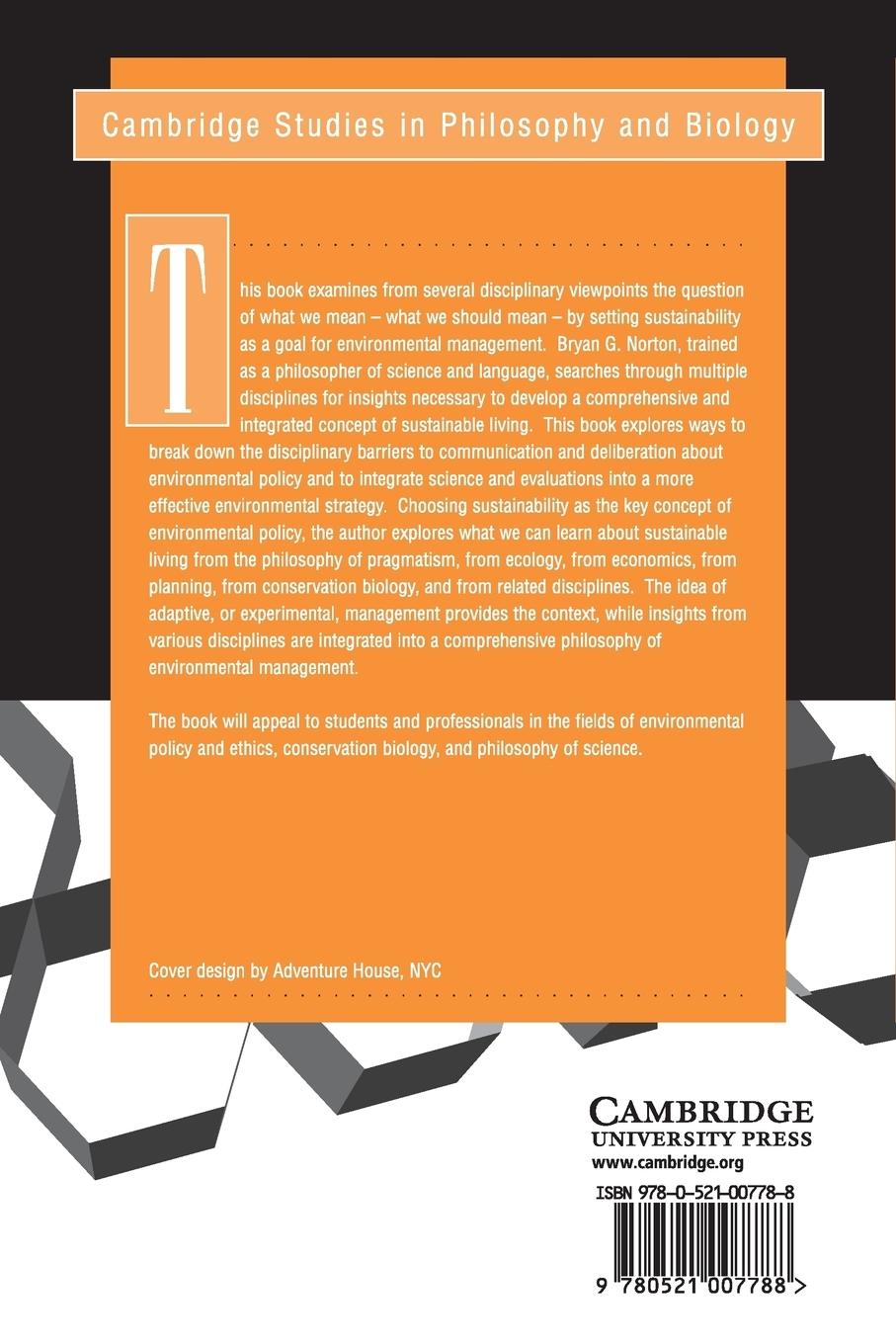 Rückseitencover Searching for Sustainability