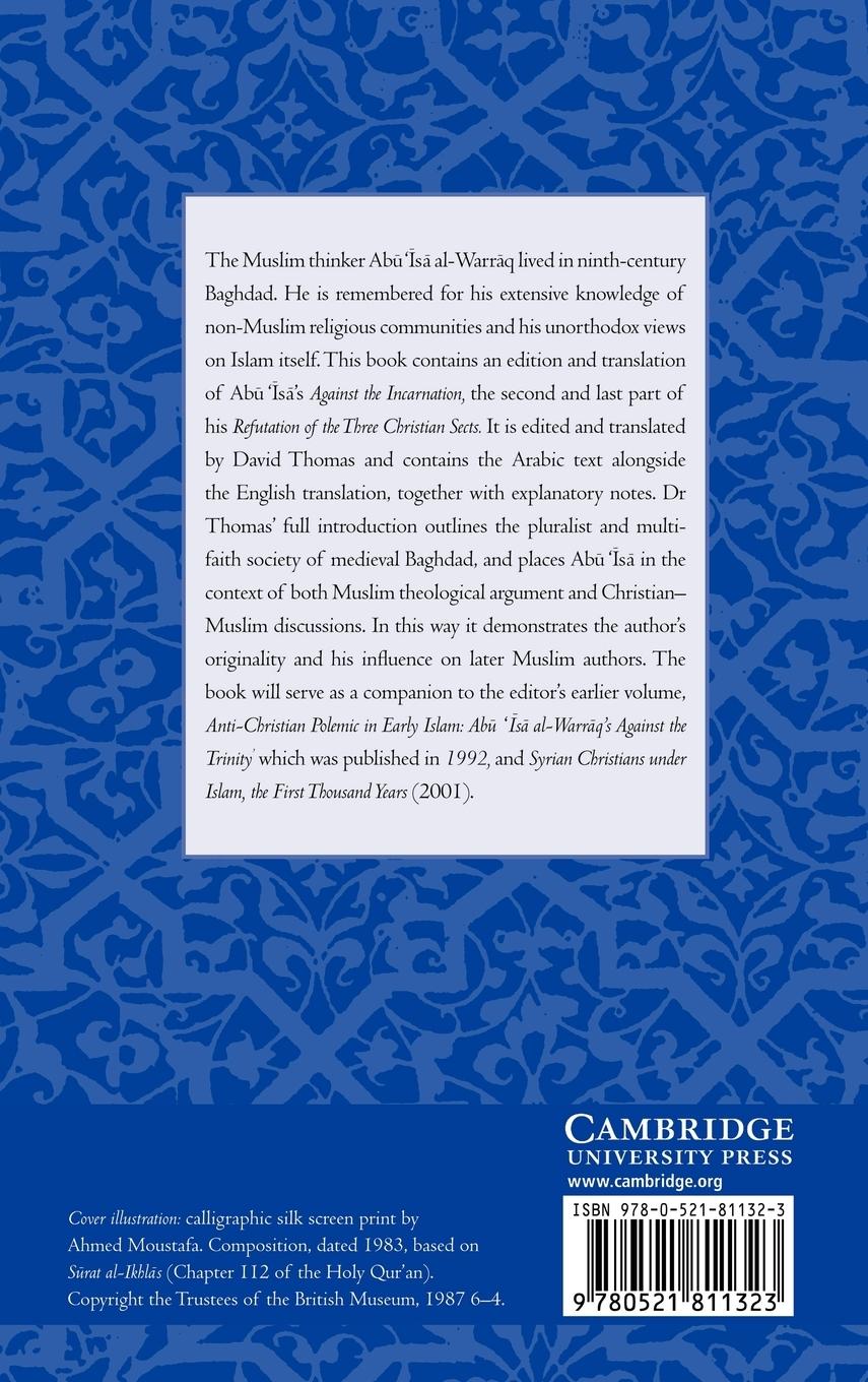 Rückseitencover Early Muslim Polemic Against Christianity