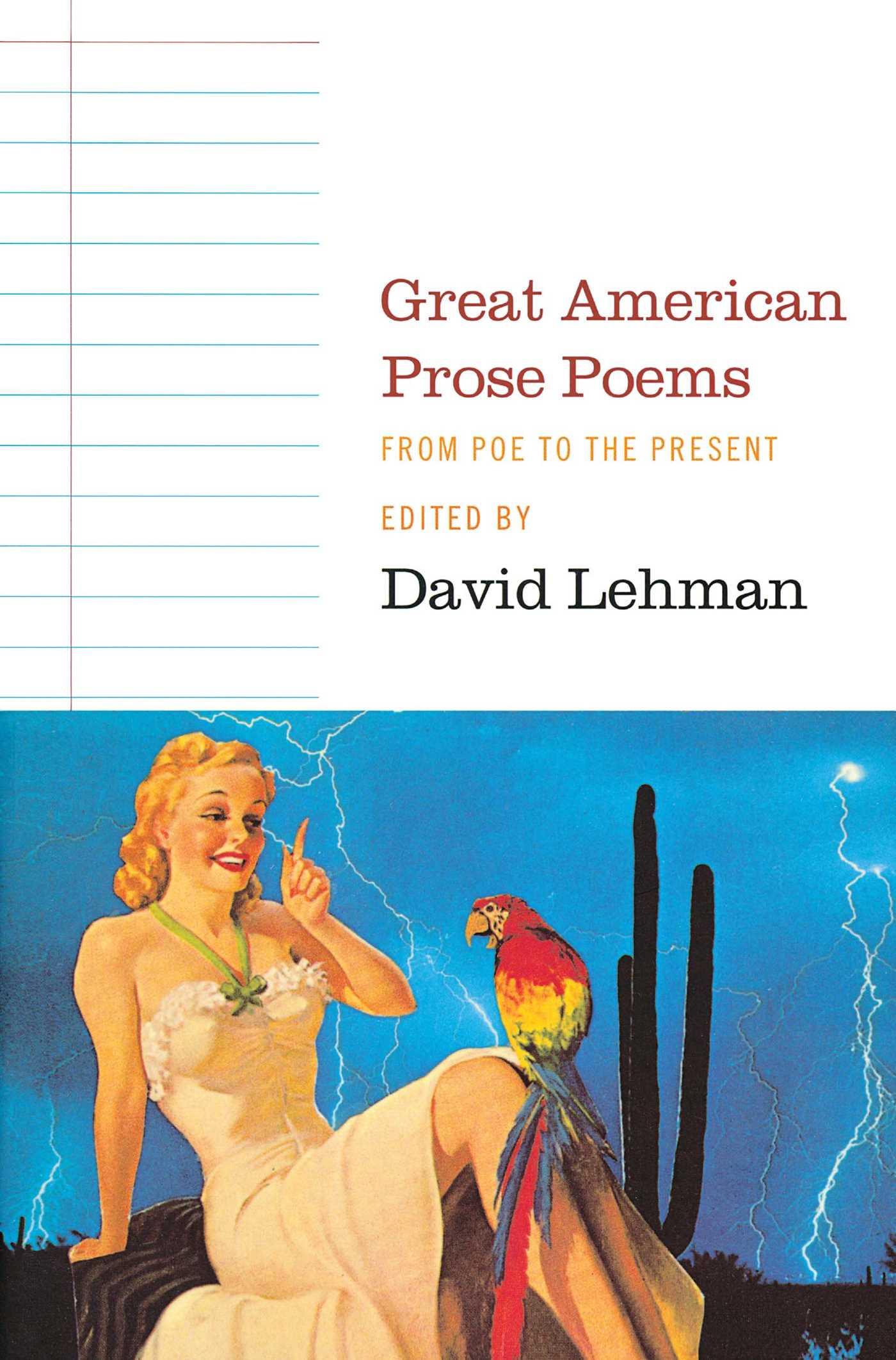Vorderes Coverbild Great American Prose Poems