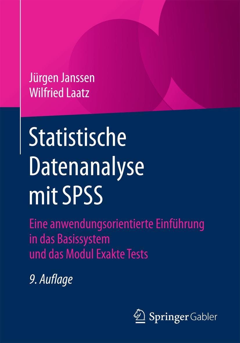 Vorderes Coverbild Statistische Datenanalyse mit SPSS