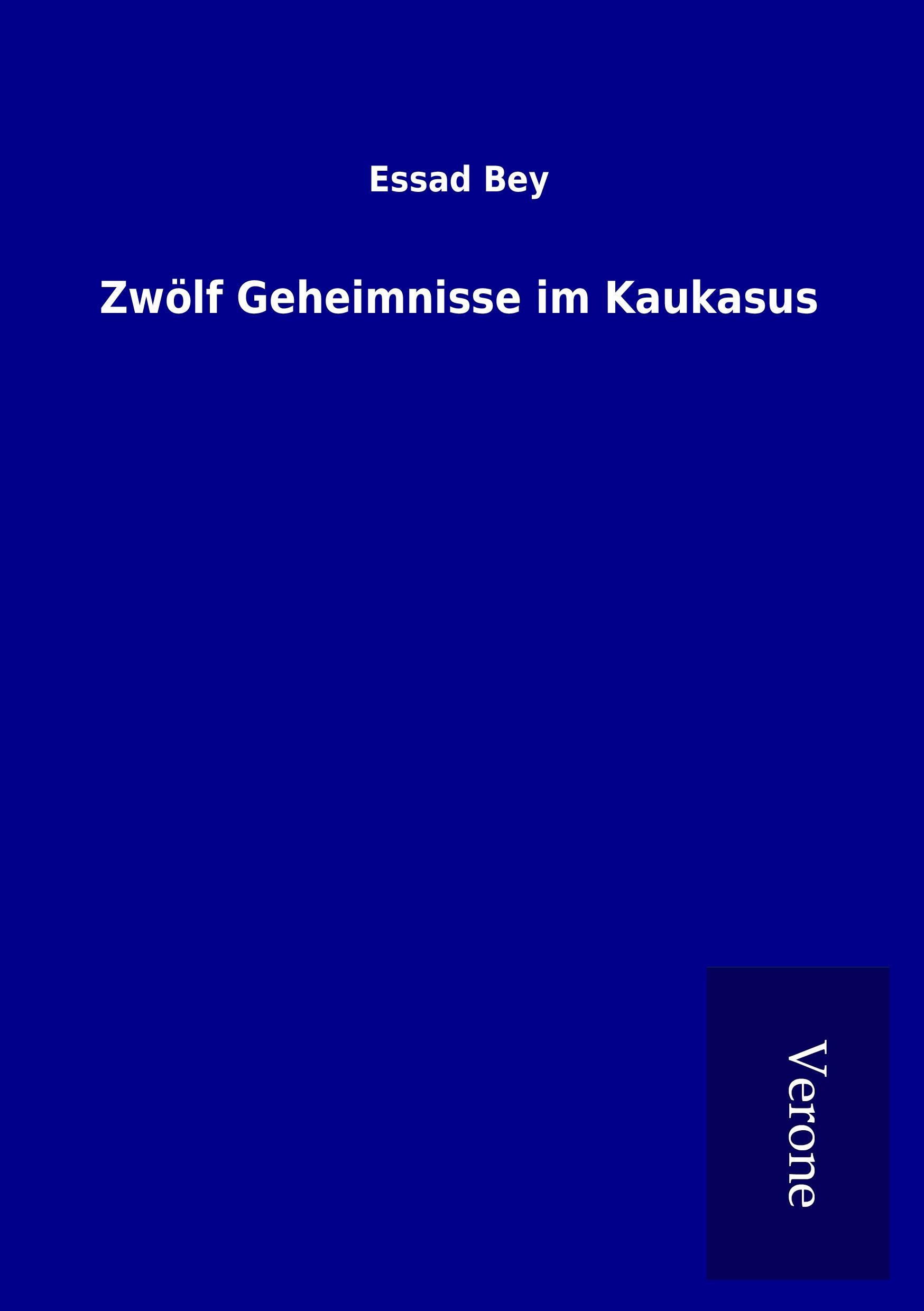 Vorderes Coverbild Zwölf Geheimnisse im Kaukasus