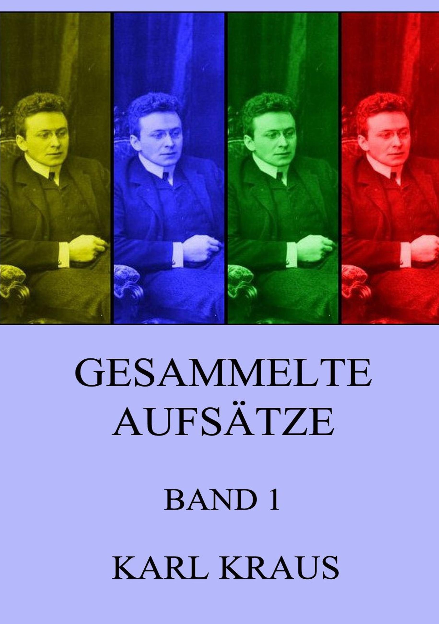 Vorderes Coverbild Gesammelte Aufsätze, Band 1