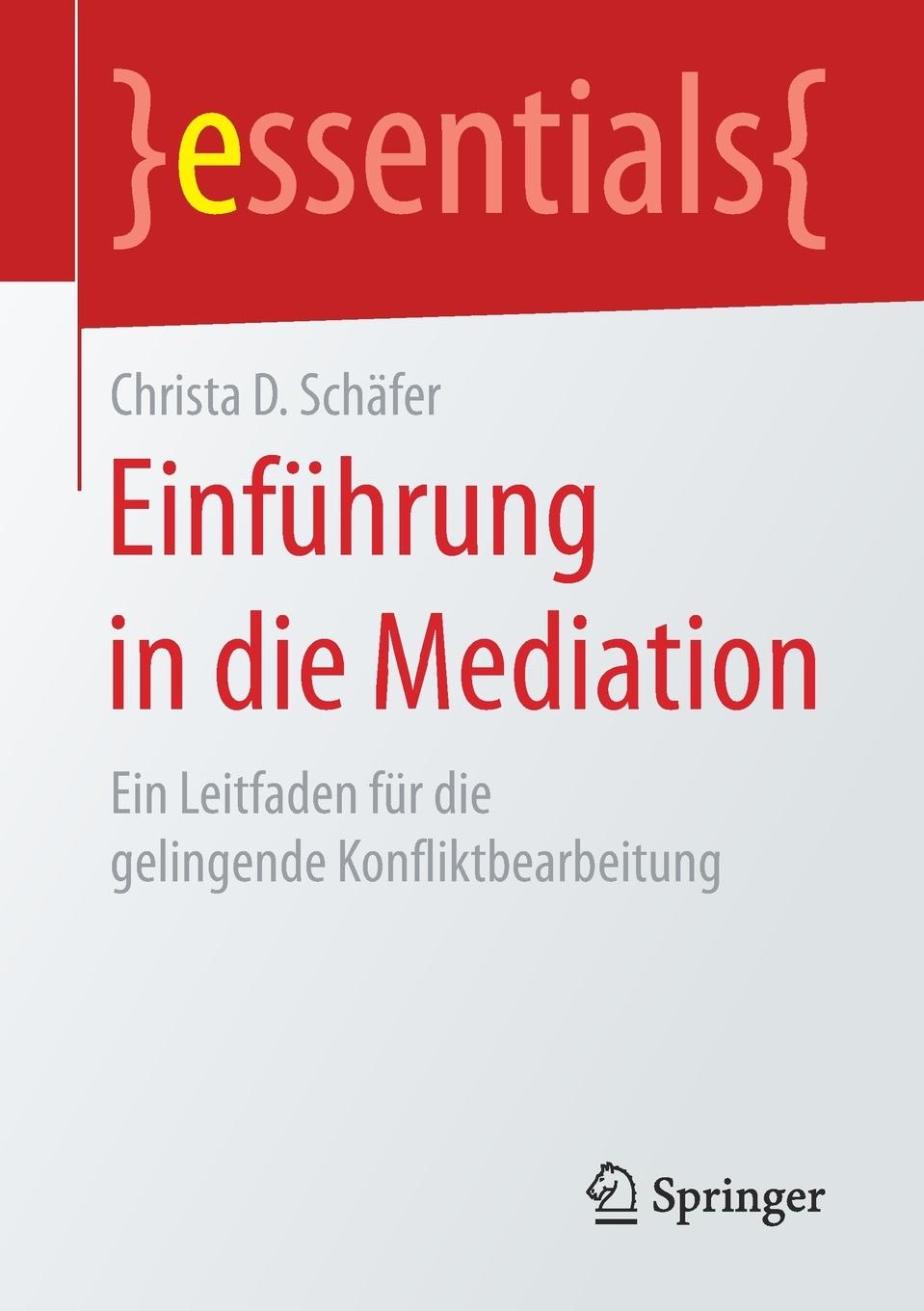 Vorderes Coverbild Einführung in die Mediation