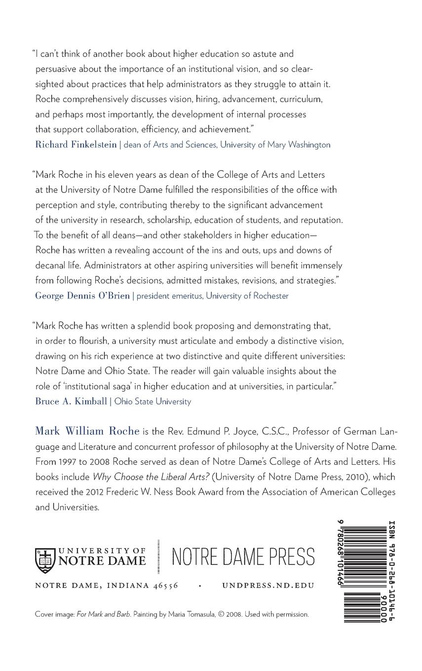 Rückseitencover Realizing the Distinctive University